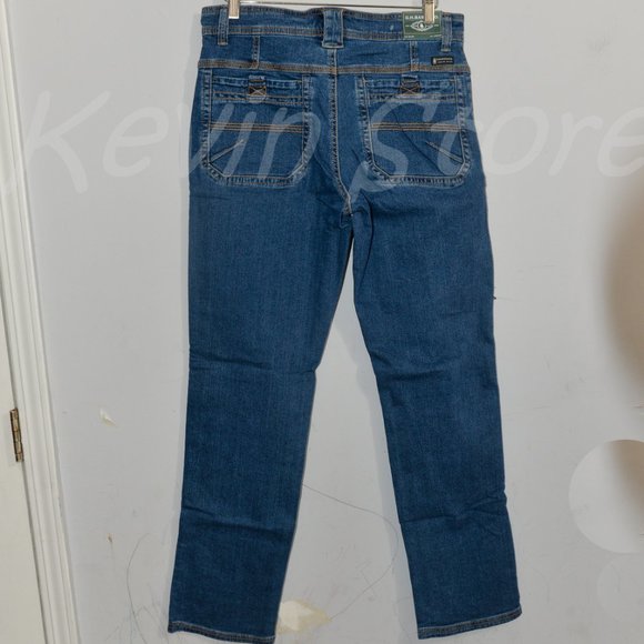 NWT Men jean relaxed fit in Blue G.H Bass - Picture 6 of 10